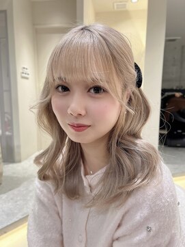 ロンドメリア 天神大名店(Lond Melia) ★ミルクティーカラー/ハイトーンカラー/ミルクティーベージュ★