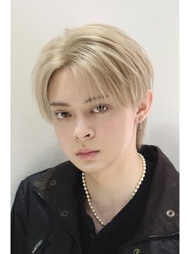 オーシャントーキョー 仙台(OCEAN TOKYO) ニュアンスシースルーメンズブリーチブロンド