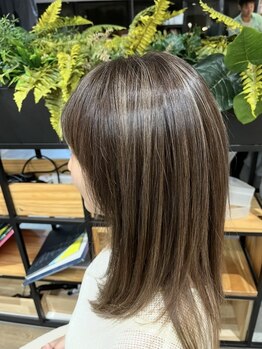 アル 荏原町 旗の台(ARU)の写真/髪の状態に合わせて薬剤をセレクトするので頭皮が敏感な方にもオススメ☆白髪ぼかしも◎