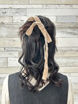 ブルームス アンジュ(Blooms Unge) リボンカチモリハーフアップ