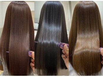 ヘッズ 高木瀬店(HEADS)の写真/お悩みと理想に合わせて美髪/ツヤ髪へ♪蓄積ダメージも髪質改善トリートメントで髪内部までしっかり浸透◎