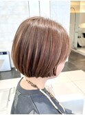  &nbsp;&nbsp;40代・50代・60代に人気！白髪ぼかし×ツヤボブ