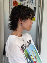 ウーズ ハラジュク(Ooze.HARAJUKU)&nbsp;ハッシュカットグレージュデザインカラーツートーンカラー原宿