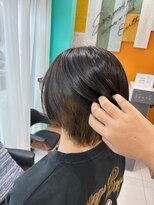 アース 長崎大村店(HAIR&MAKE EARTH)&nbsp;インナーカラー×ショートカット