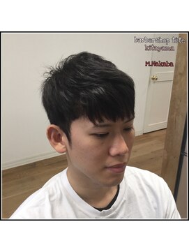 バーバーショップ テト キタヤマ(barber shop tete kitayama) 【tete 】前髪ストレートスタイル【KITAYAMA】