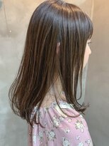 テトヘアー(teto hair) long(グレージュ、グラデーションカラー、ミルクティー)