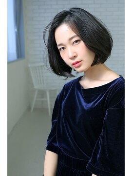 ヘアリゾート粋 ドゥオ 新宿南口店(dua) 抜け感クールボブ［新宿駅/新宿駅南口/新宿/インナーカラー］