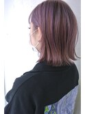ピンクアッシュ×外はね★  藤原