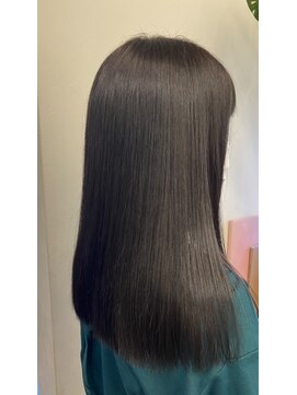 ティーエフセンチュリー(TF CENTURY) セミロングワンレンスタイル