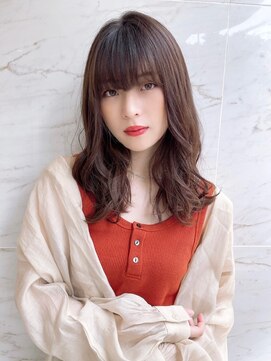 オーロ 緑地公園店(ORO) 愛され小顔外ハネセミロング