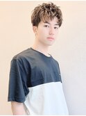 ナチュラル束感スポーツショート