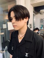 バイフィフス 原宿/表参道(by fifth)&nbsp;◇センターパート ニュアンスパーマ 韓国ヘア トランクスヘア