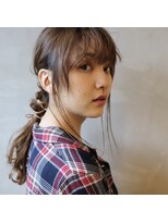 アグランテトラ 野田阪神店(a Gland tetra)&nbsp;リボンたまねぎダウンスタイル　ヘアアレンジ　お呼ばれ☆