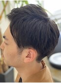 ナチュラルツーブロックスタイル