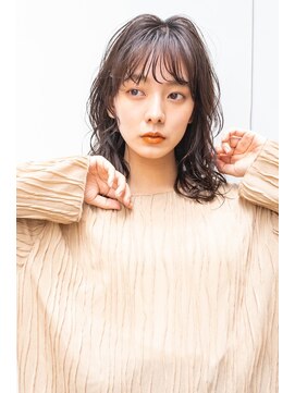 レゴ(REGO) 大人ガーリー#ダークアッシュミディアムレイヤーカット