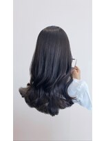 ヘアープロデュース ラピセット 松山(Lapset)&nbsp;小顔ショコラアッシュヘルシースタイルふんわりカール