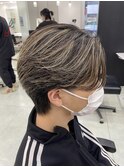 NEXT NEO【櫻田】ハイライトメッシュ刈り上げセンターパート