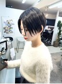 かっこいい小顔ひし形ハンサムショート渋谷