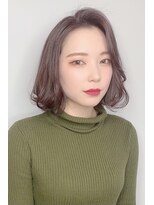 ブリリオ(BRILLIO)&nbsp;透明感をアップ　ブラウンアッシュボブミディ