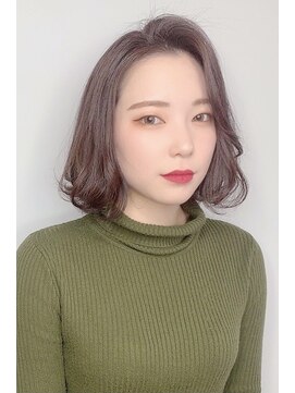 ブリリオ(BRILLIO) 透明感をアップ　ブラウンアッシュボブミディ