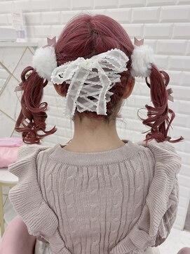 リルミー(Lilme) みんなの憧れレース編みツインテール*まゆ