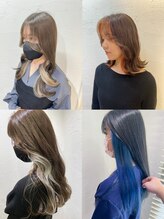 ブリーチデザインカラー幅広くご提案♪インナーカラーイヤリングカラー【池袋/池袋東口/池袋池袋池袋池袋】