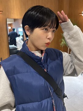 ヤイエ(yiye) ショートボブ/丸みショート /ハンサムショート/マッシュショート