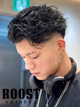 ルースト 渋谷店(ROOST) スペインカールオールバック