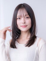 レイヤー/ダークアッシュ/髪質改善/シアーカラー/小顔/前髪/韓国