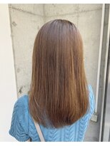 キャンバスアニュー 川崎(canvas anew.)&nbsp;ベージュカラー×オージュアトリートメント／川崎