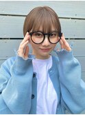 ストレートアイロンでつくるマッシュショート