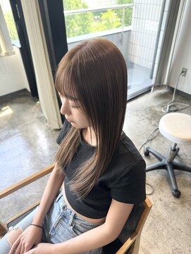 ザ オーダー(THE ORDER) ブリーチ無しミルクティーベージュダブルカラー