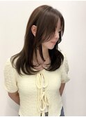小顔レイヤーカット/ミディアムレイヤー/レイヤーロング