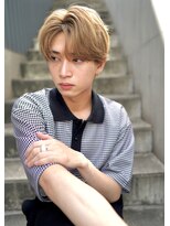 イオエ 心斎橋(ioe)&nbsp;メンズハイトーンマッシュ【メンズハイライト,メッシュ,韓国】