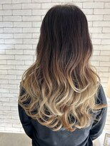 ヴァイブス(vibes) グラデーション×アッシュベージュ