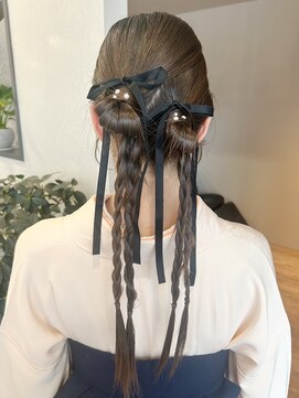 ソースバンダイ 万代(SOURCE) 卒業式ヘアセット