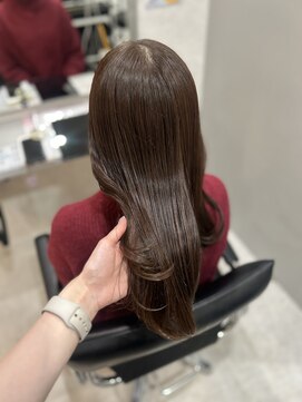 エールバイボヌール(Ere by Bonheur) 北林/ツヤっとピンクブラウン/西梅田北新地堂島