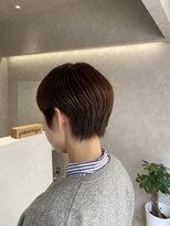 トキ(toki)&nbsp;大人ショート×オレンジブラウン