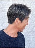 ホワイト系メッシュ
