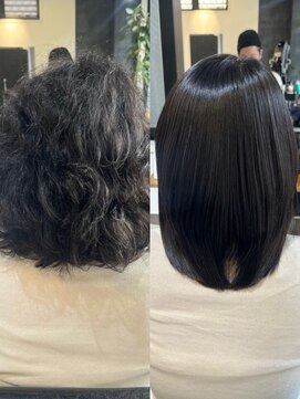 リブロ(LiBro) ボブルフダークアッシュ暗めカラーグレージュネビージュ胸上