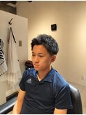 アップバンクショートヘア