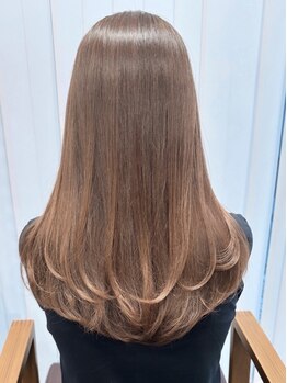 ヘアアンドメイク リンクス 東戸塚店(HAIR&MAKE LINKS)の写真/縮毛矯正でも叶う！どこから見ても美しい理想のシルエットへ♪ショート、ボブ、ロング何でも扱いやすい髪へ