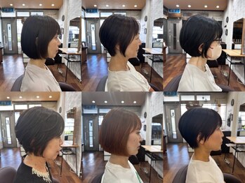 キャティドゥ(CATYdeux)の写真/御客様の骨格や髪質を見極め、基礎となるベースカットにこだわった施術でヘアスタイルの再現性・持続性◎