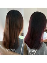 オブジェ ナチュレ(OBJE’T nature)&nbsp;髪質改善ピンクカラー【出水裕大】