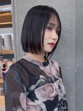 ロンド 表参道店(Lond) ◇くすみベージュ/ボブ/前髪/レイヤー/髪質改善/縮毛矯正/表参道