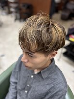 リル 西宮(LiL')&nbsp;【LiL'西宮】メンズツーブロックハイライトカラー