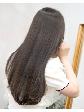 アリー 原宿 表参道(ALLY) ALLY宍戸　伸ばしかけヘアー髪質改善とケアカラーでダメージレス