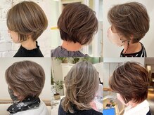 オーダーメイドハイライトで叶える白髪ぼかしデザインをご提案。