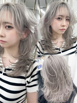 エトワール(ETOILE) レイヤーカット/ハッシュカット/ブリーチカラー/ウルフカット