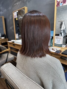 アルファ 我孫子店(alpha) レッドブラウン/髪質改善/透明感/我孫子駅